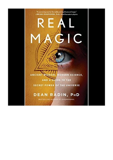 Empirical Evidence for the Extraordinary: Dean Radin's Rela Magix PDF Presents Compelling Research